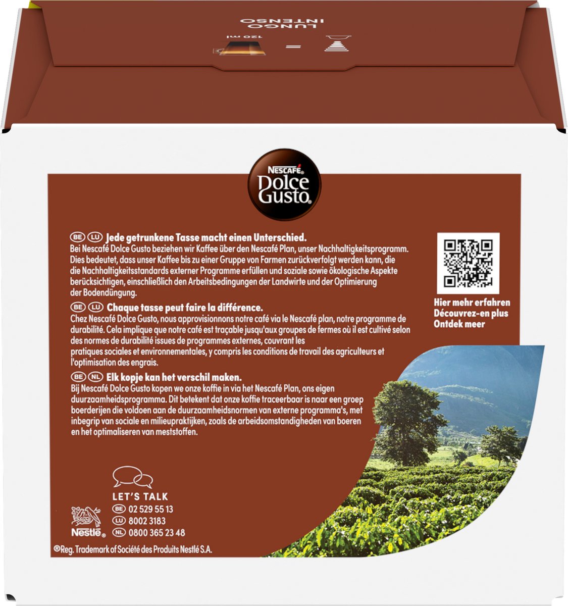 Nescafé Dolce Gusto capsules Lungo Intenso - 90 koffiecups voor 90 koppen koffie thumbnail 5