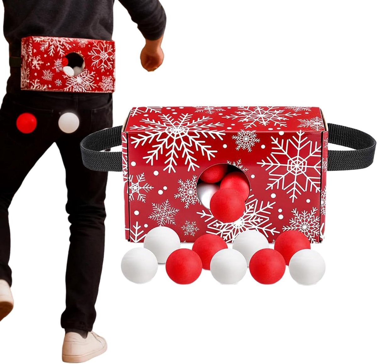 Swing Bal Spel - Party Spel - Actieve Beweging - Veelzijdige Gameplay - 24 x 14 x 10 cm