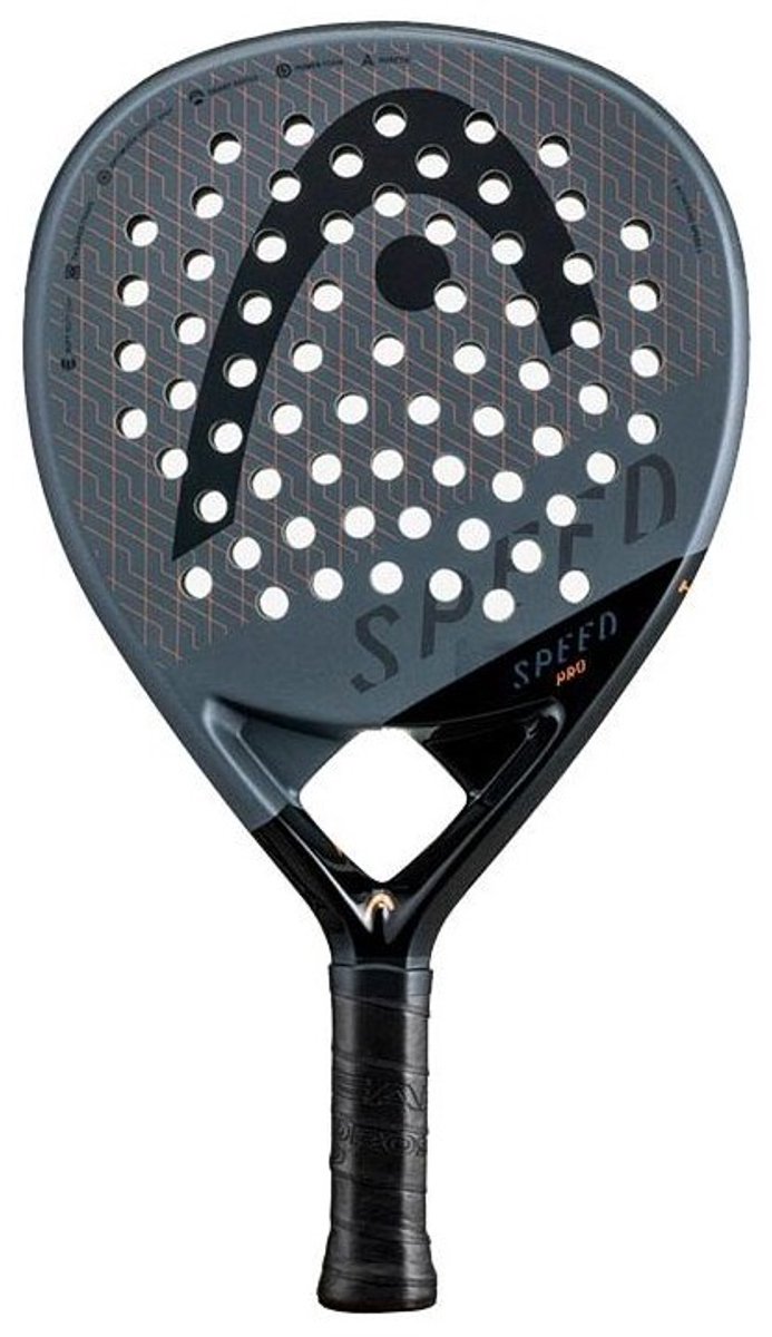 HEAD Speed Pro 2023 padelracket Zwart