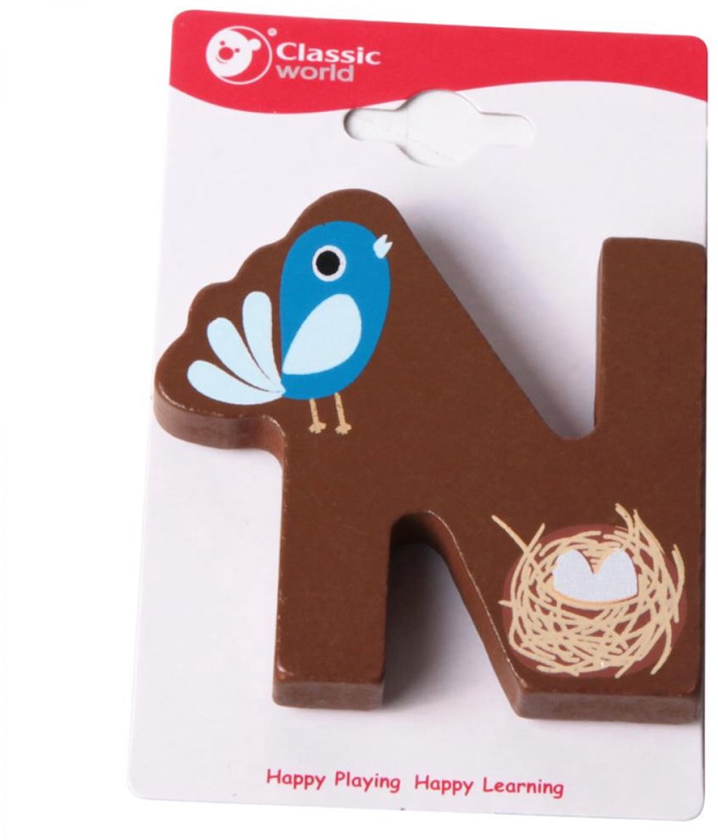 CLASSIC WORLD houten letter N