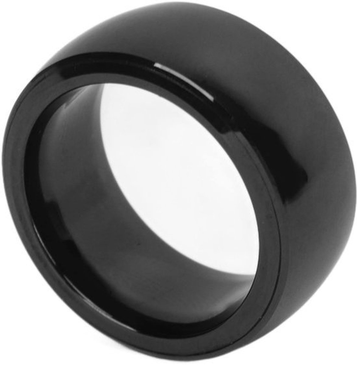 Smart Ring - Multi Card Simulatie - Keramisch - Maat 12