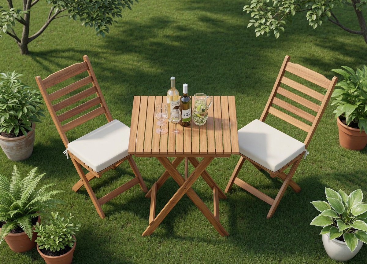 Luxe Poly Rattan Tuinset – Weerbestendig – Naturel – Industrohome