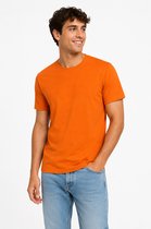 T-Shirt 100% Katoen- Oranje- L (Set of 2)