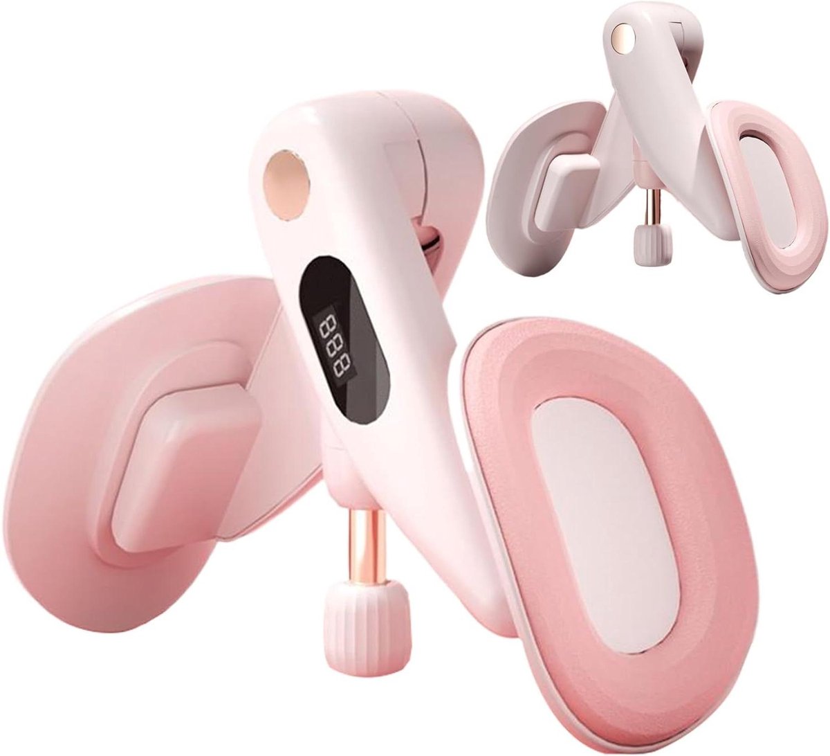 Bekkenbodemtrainer Vrouwen - Heup Trainer Dij - Onderlichaam Trainen - Instelbare Weerstand - 1.48 Pond - Meerkleurig
