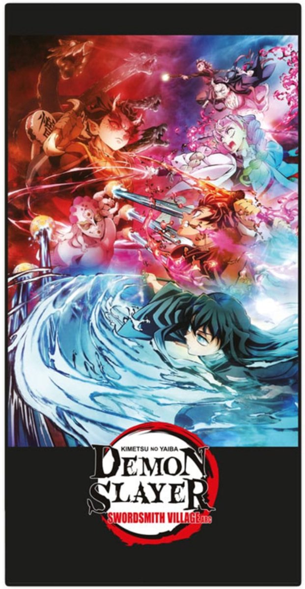 Demon Slayer: Kimetsu no Yaiba Towel Swordsmith Village Arc 03 150 x 75 cm