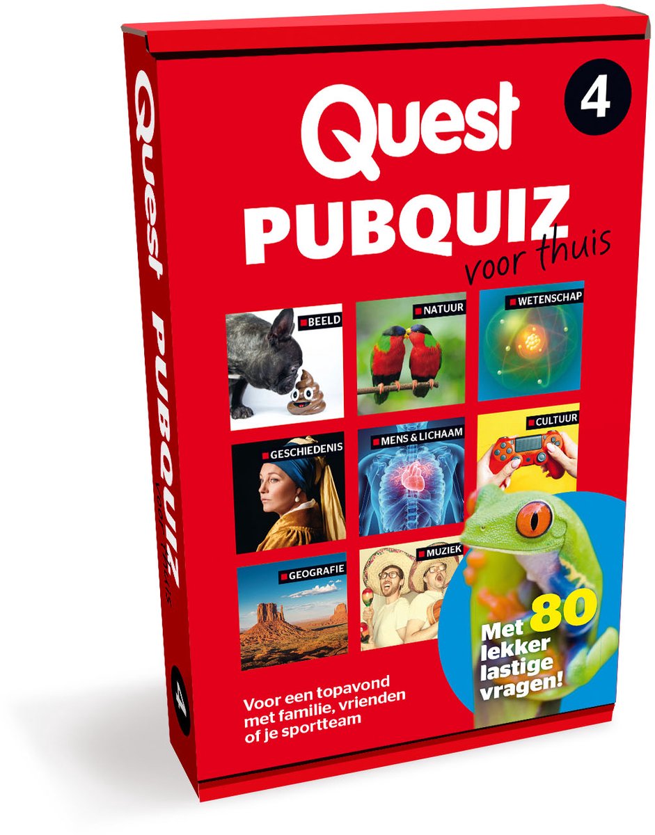 Quest Pubquiz voor Thuis - deel 4