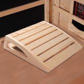 KZQ Houten Sauna Kussen Handgemaakt Ergonomisch Nekkussen Voor Ontspanning In Sauna Geschikt Voor Mannen En Jongeren
