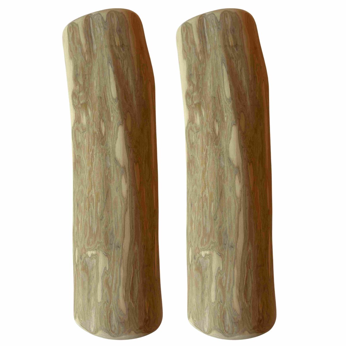 Boris & Lotje Koffieboom Kauwwortel Hond XXL (23–25 cm) - 2 Stuks - Hondensnack - Kauwstaaf - Harde Kauwsnack - Hypoallergeen - Coffee Wood