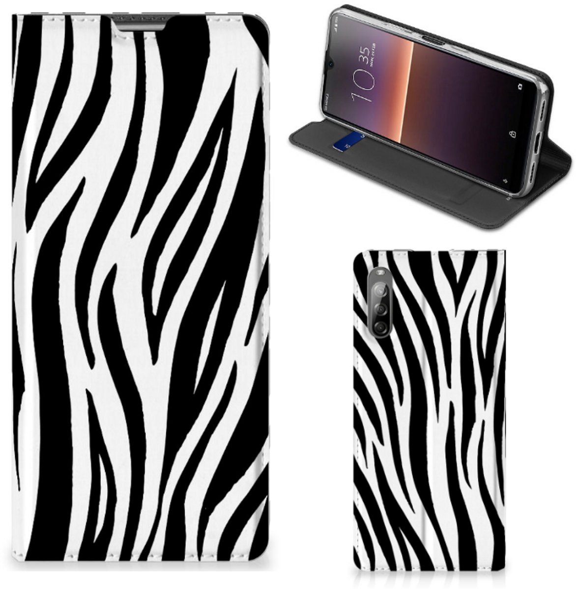 Sony Xperia L4 Hoesje maken Zebra