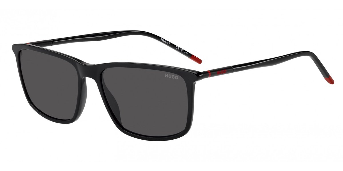 Hugo HG 1374/S BLACK/GREY 57/16/145 Herrenbrillen Zonnebrillen