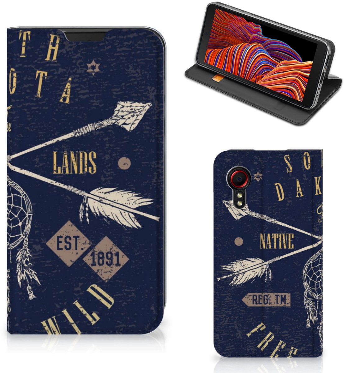 Samsung Galaxy Xcover 5 Book Cover South Dakota