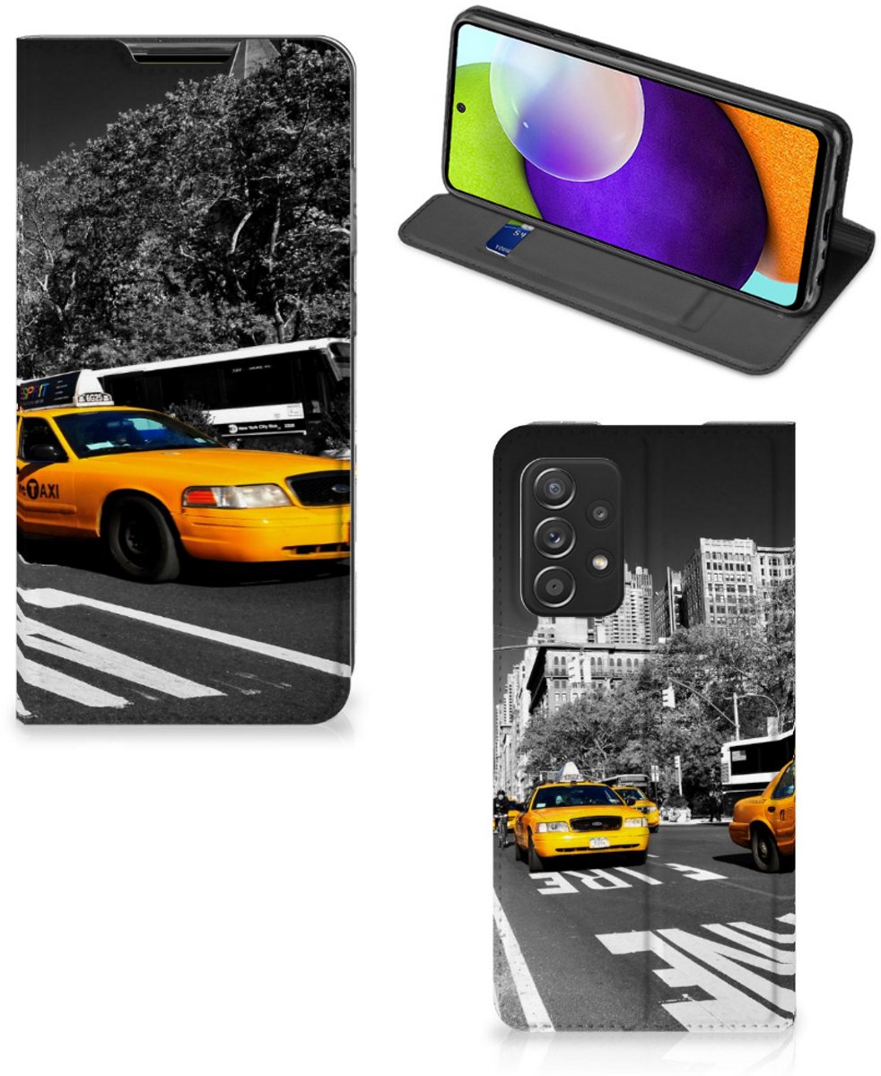 Samsung Galaxy A52 Book Cover New York Taxi