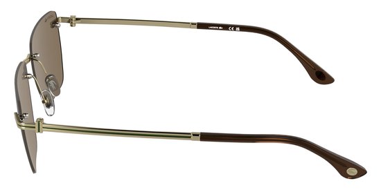 Lacoste L282S Matte gold/brown 55/19/150 MAN Zonnebrillen van Merkloos — afbeelding 2