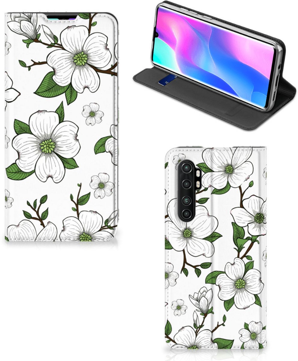 Xiaomi Mi Note 10 Lite Smart Cover Dogwood Flowers