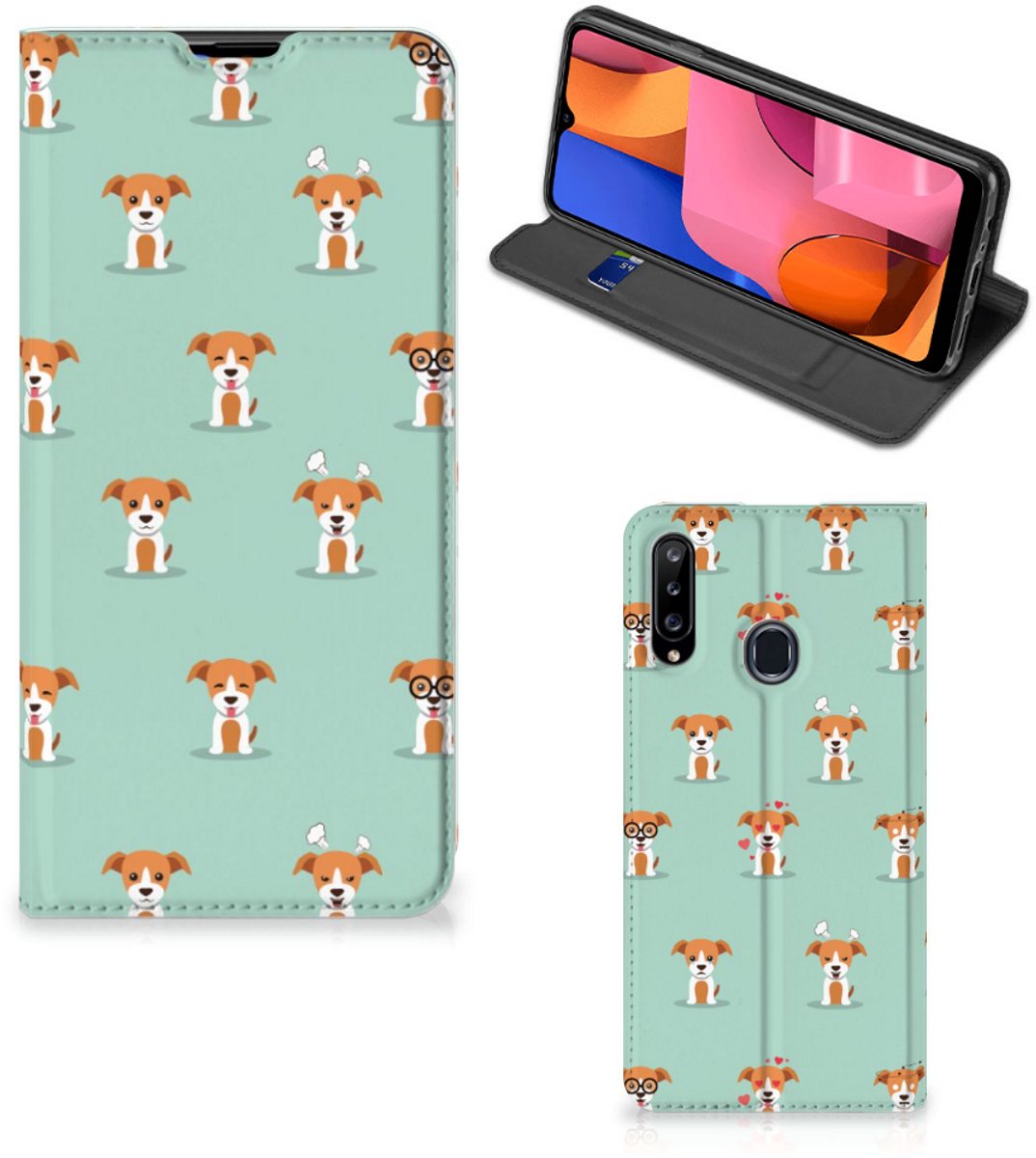 Samsung Galaxy A20s Hoesje maken Pups