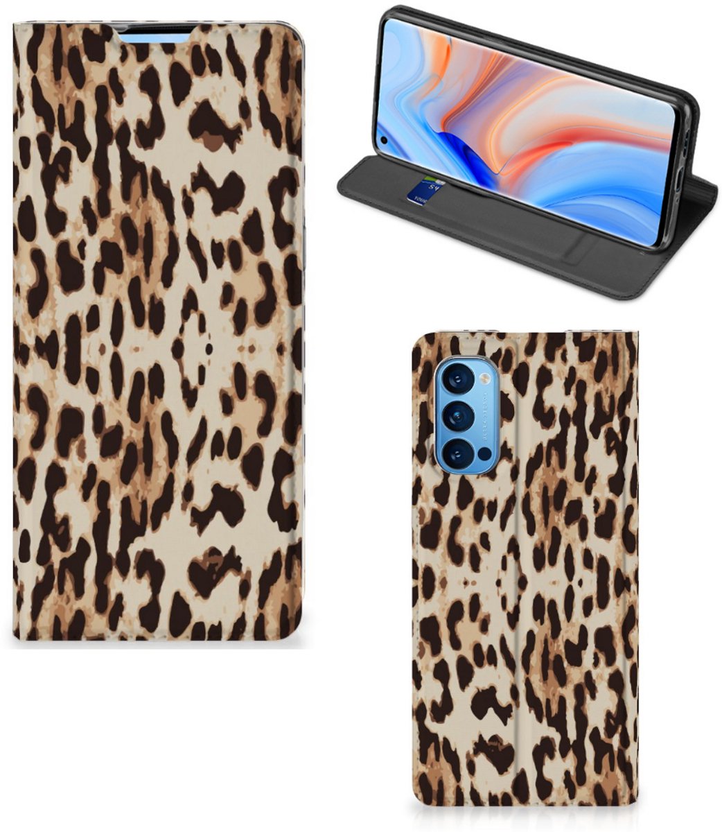 OPPO Reno4 Pro 5G Hoesje maken Leopard