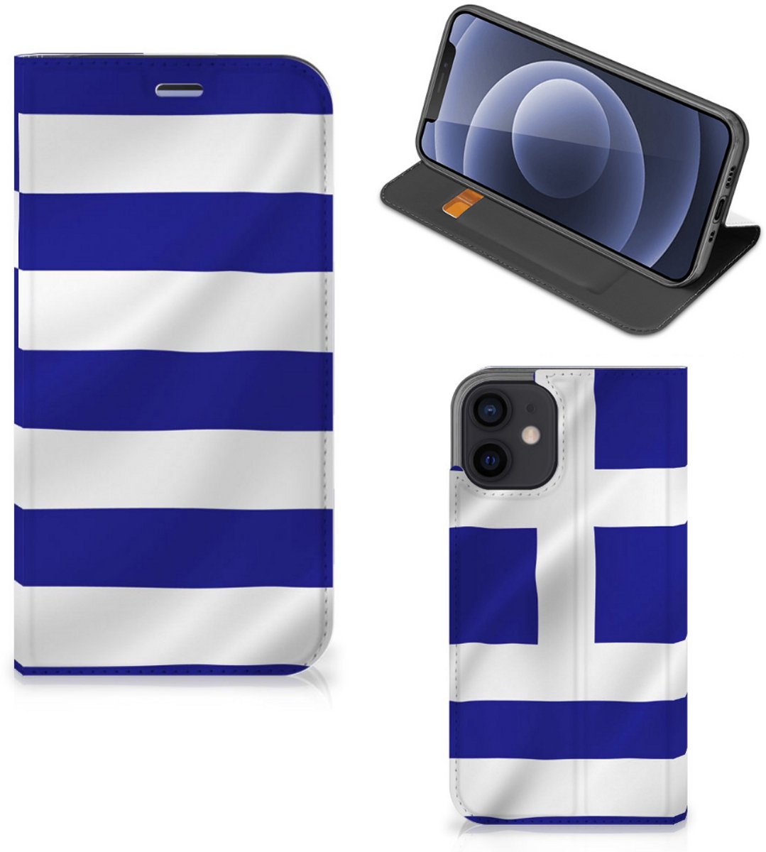 Standcase Hoesje voor iPhone 12 Mini Standcase Griekenland