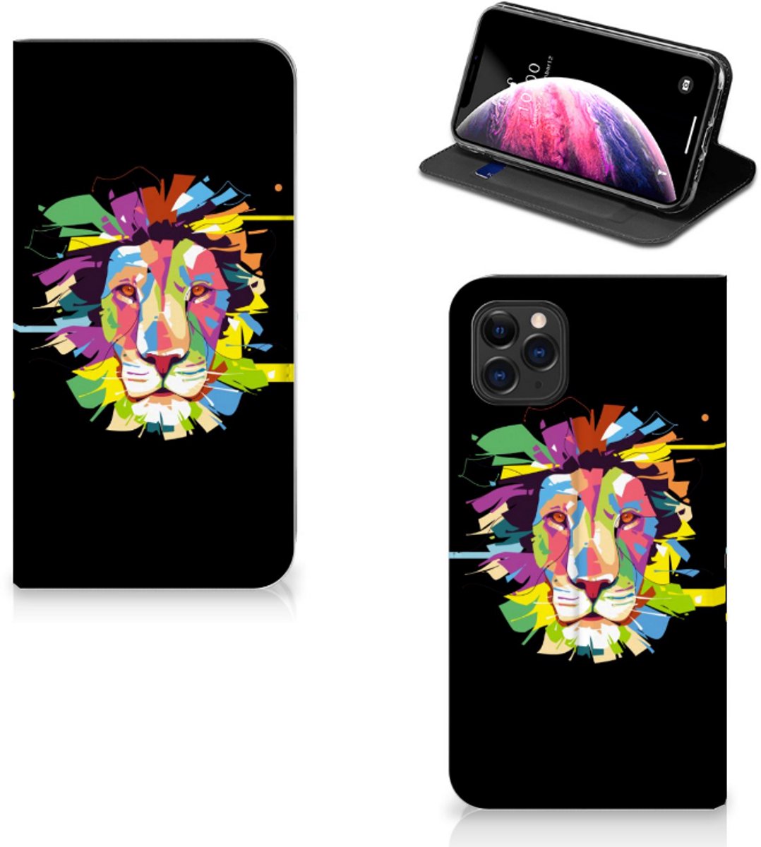 Apple iPhone 11 Pro Max Magnet Case Lion Color