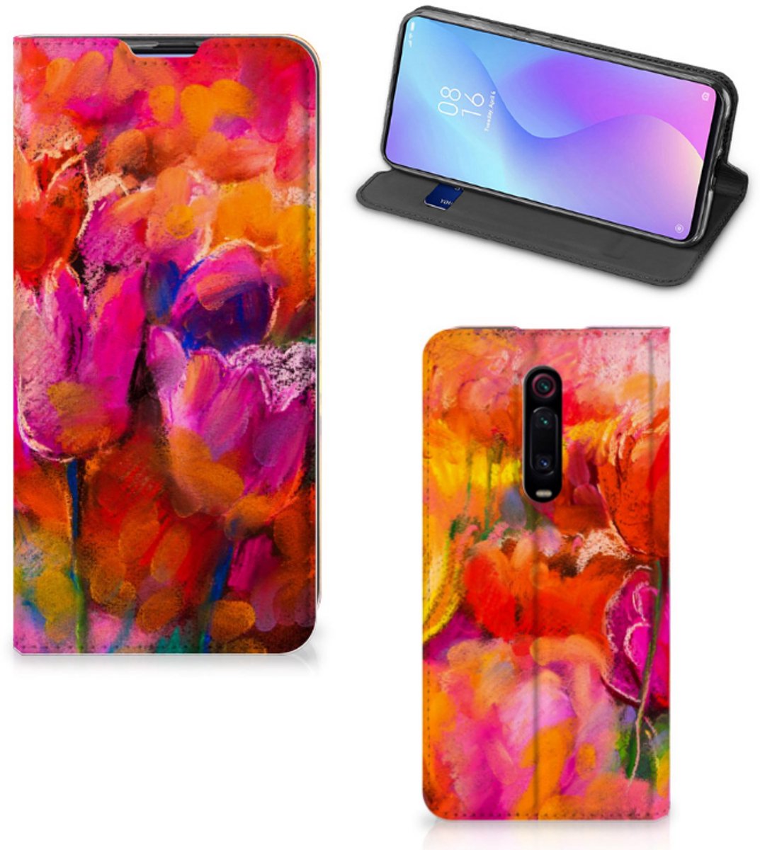Bookcase Xiaomi Redmi K20 Pro Tulips