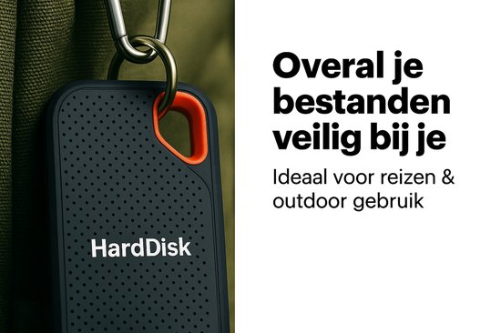 Externe harde schijf 1 TB - USB-C 2.0/3.0 - Lichtgewicht model - HDD — afbeelding 3