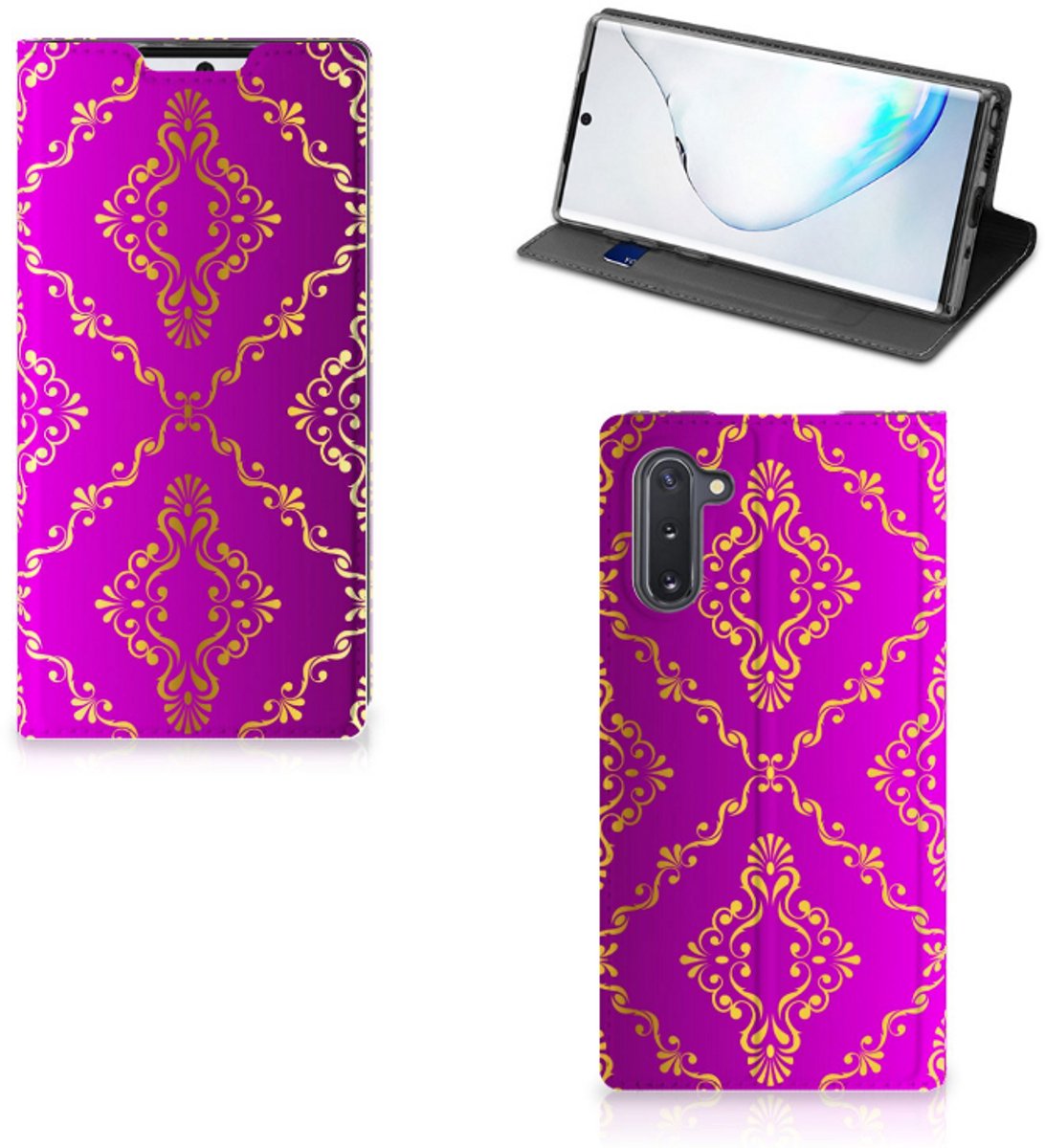 Telefoon Hoesje Samsung Galaxy Note 10 Barok Roze