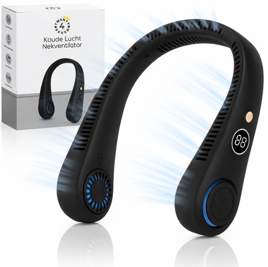 Twenty4seven® nekventilator – draagbaar – 5 standen