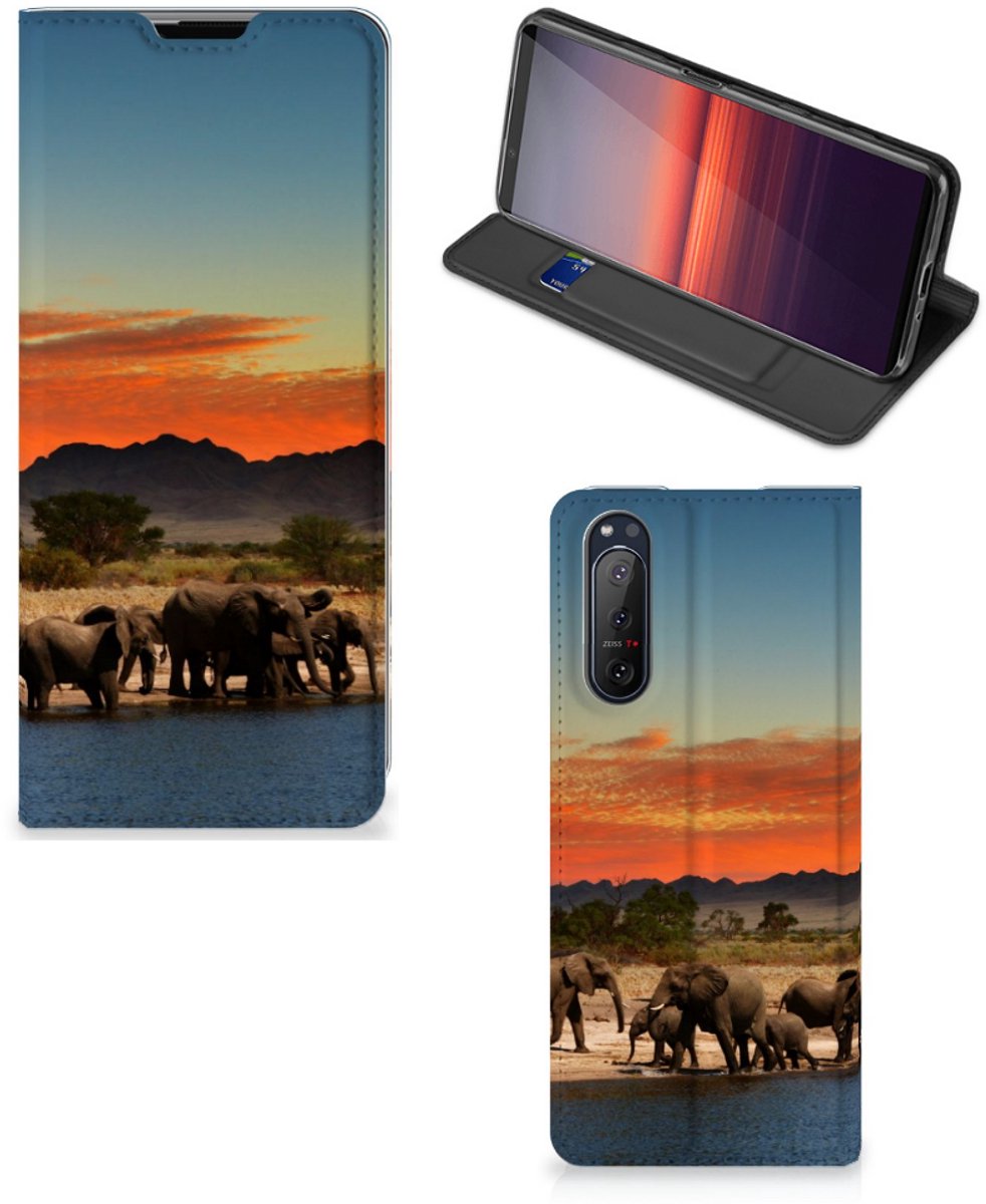 Sony Xperia 5 II Hoesje maken Olifanten