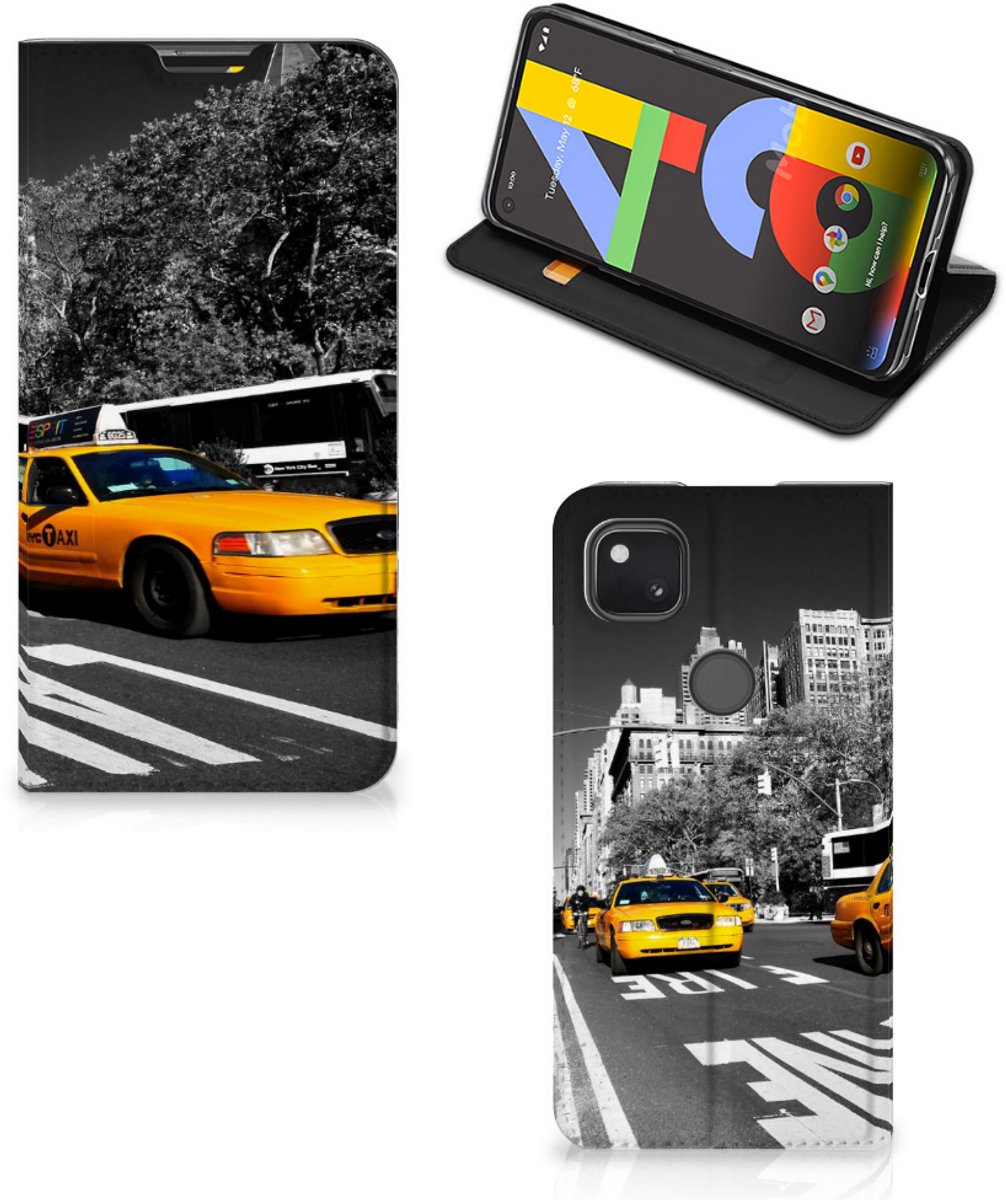 Google Pixel 4a Book Cover New York Taxi