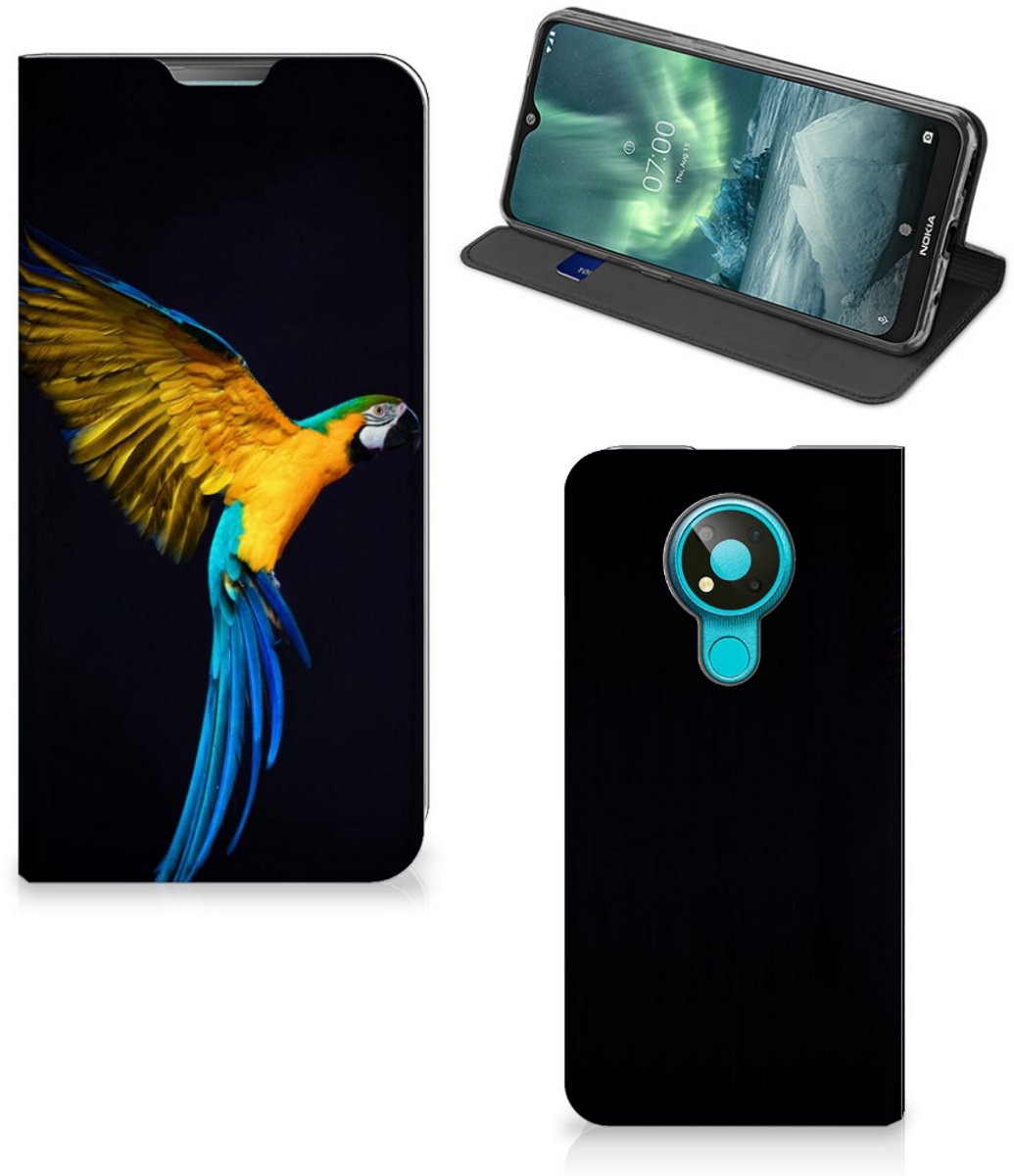 Nokia 3.4 Hoesje maken Papegaai