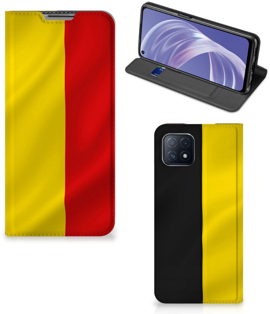 OPPO A73 5G Standcase Belgische Vlag