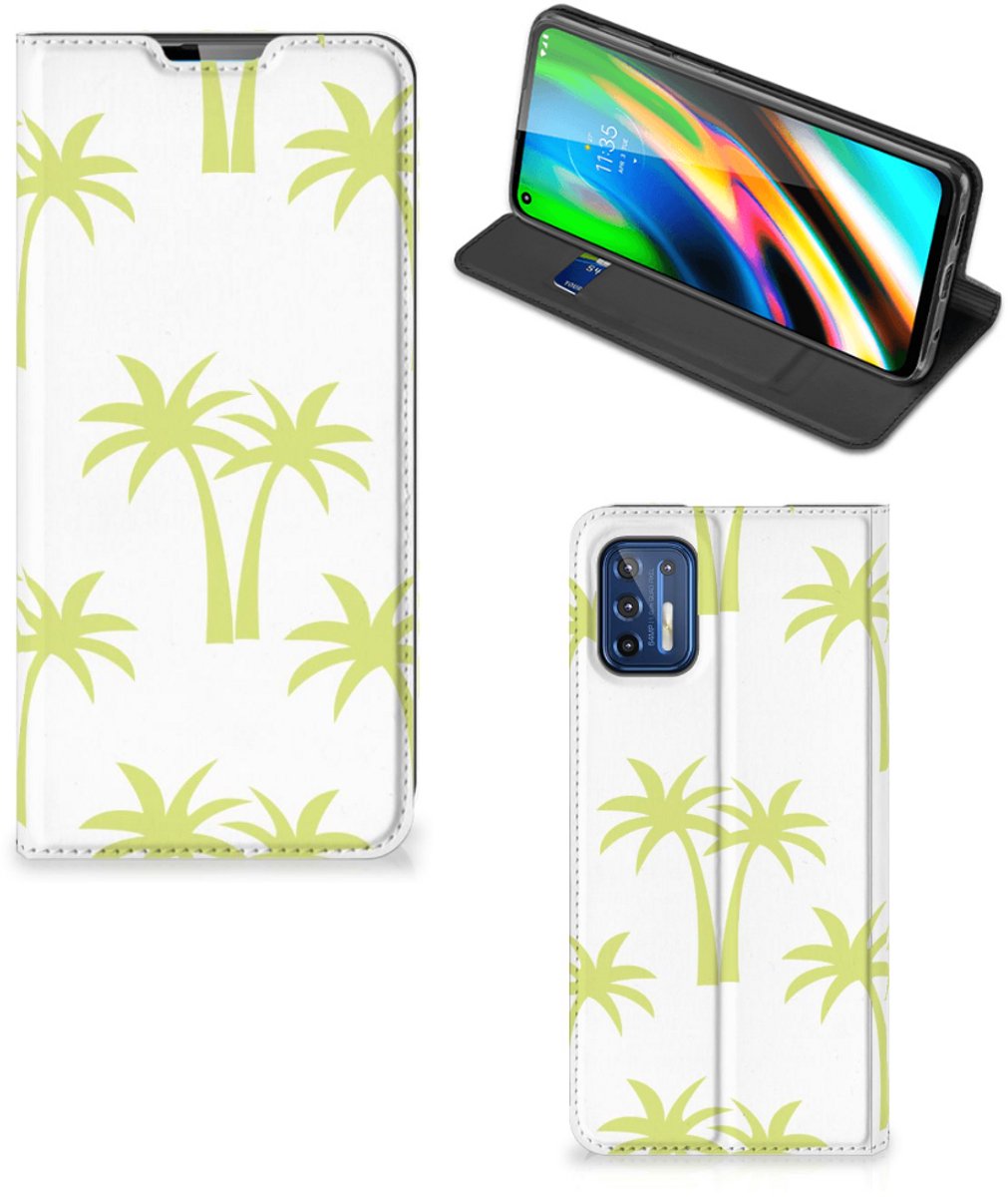 Motorola Moto G9 Plus Smart Cover Palmtrees