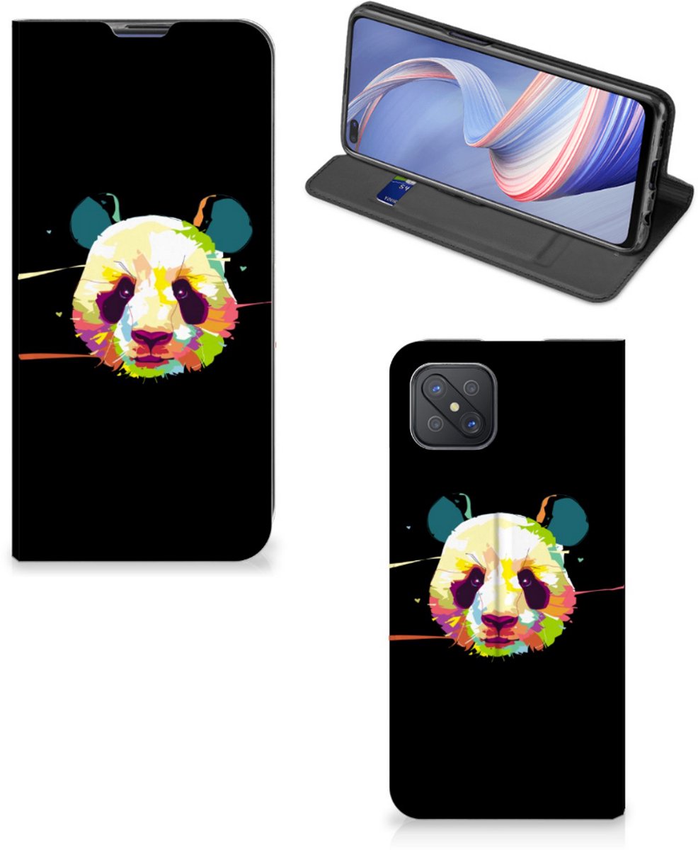 OPPO Reno4 Z 5G Magnet Case Panda Color