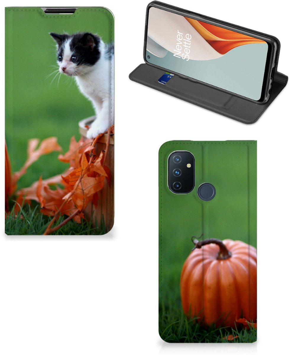 OnePlus Nord N100 Hoesje maken Kitten