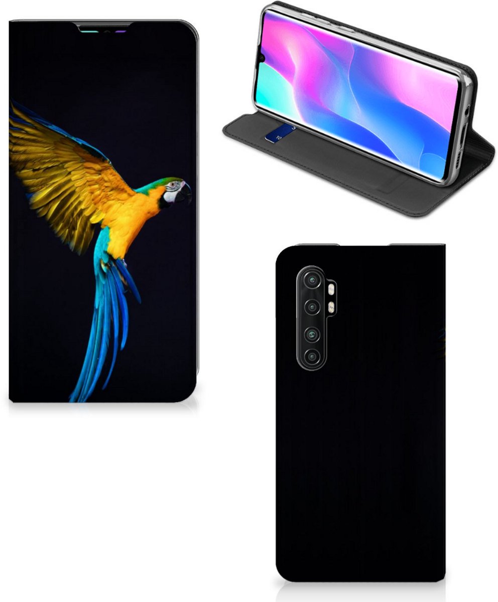Xiaomi Mi Note 10 Lite Hoesje maken Papegaai