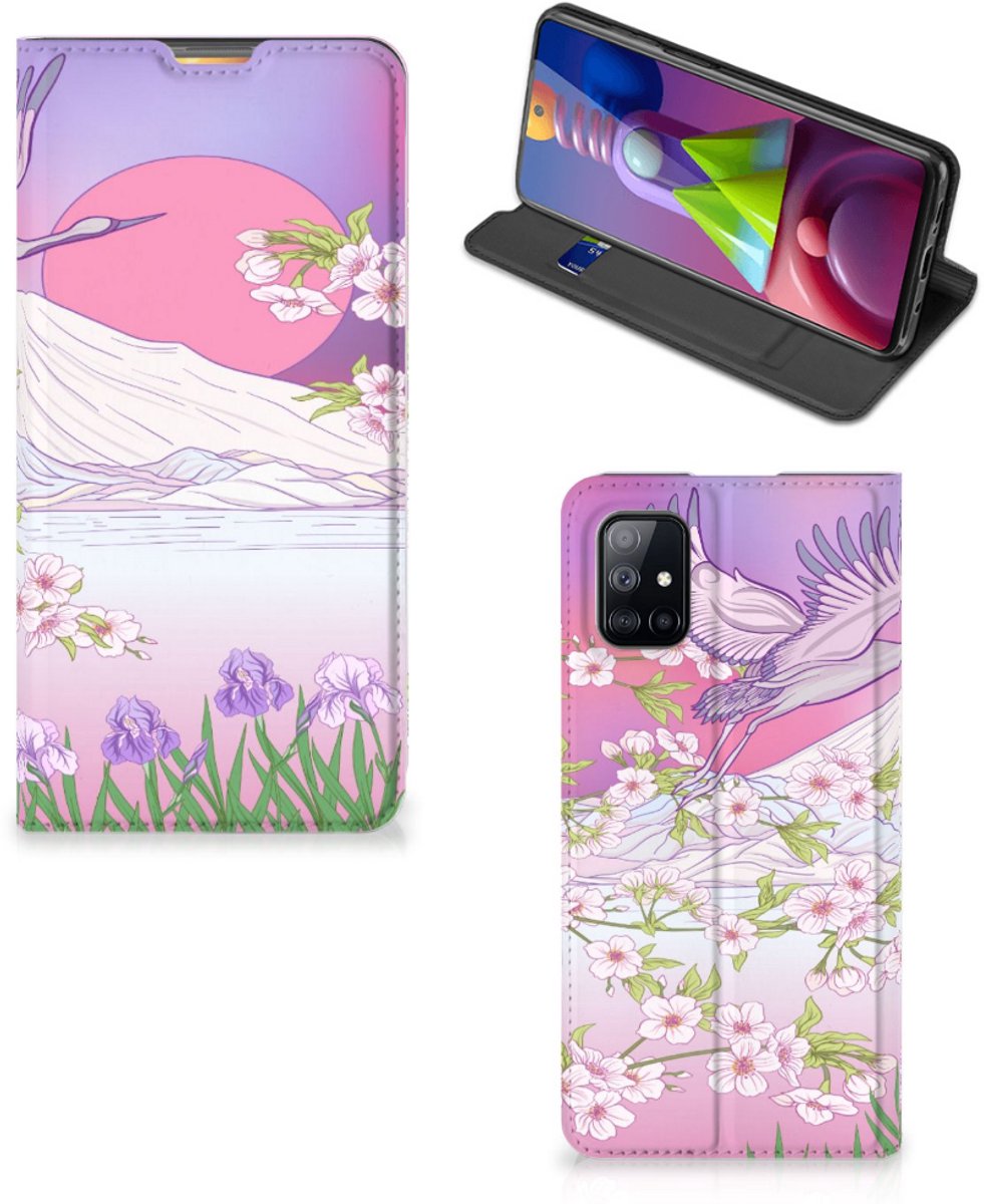 Samsung Galaxy M51 Hoesje maken Bird Flying