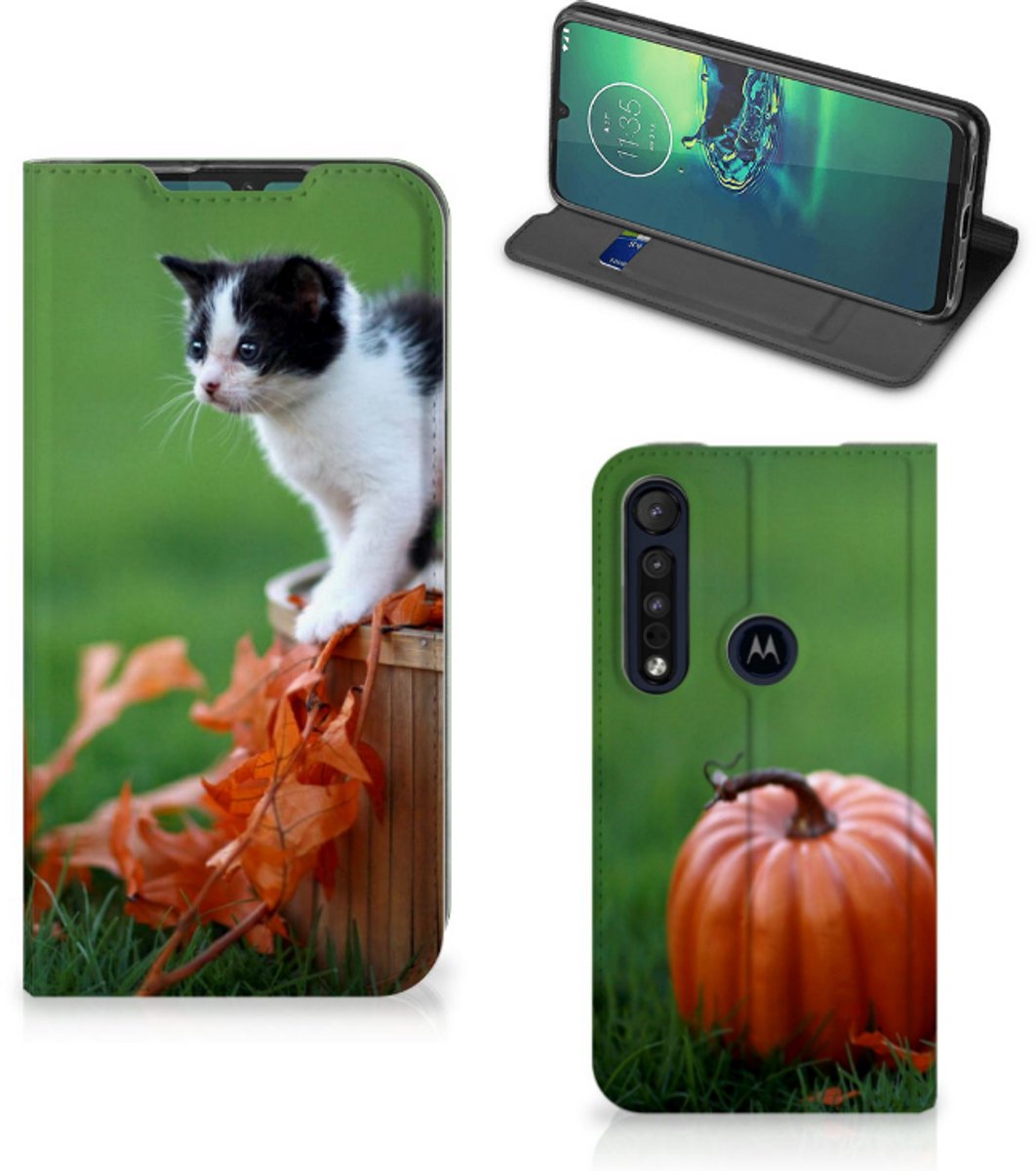 Motorola G8 Plus Hoesje maken Kitten