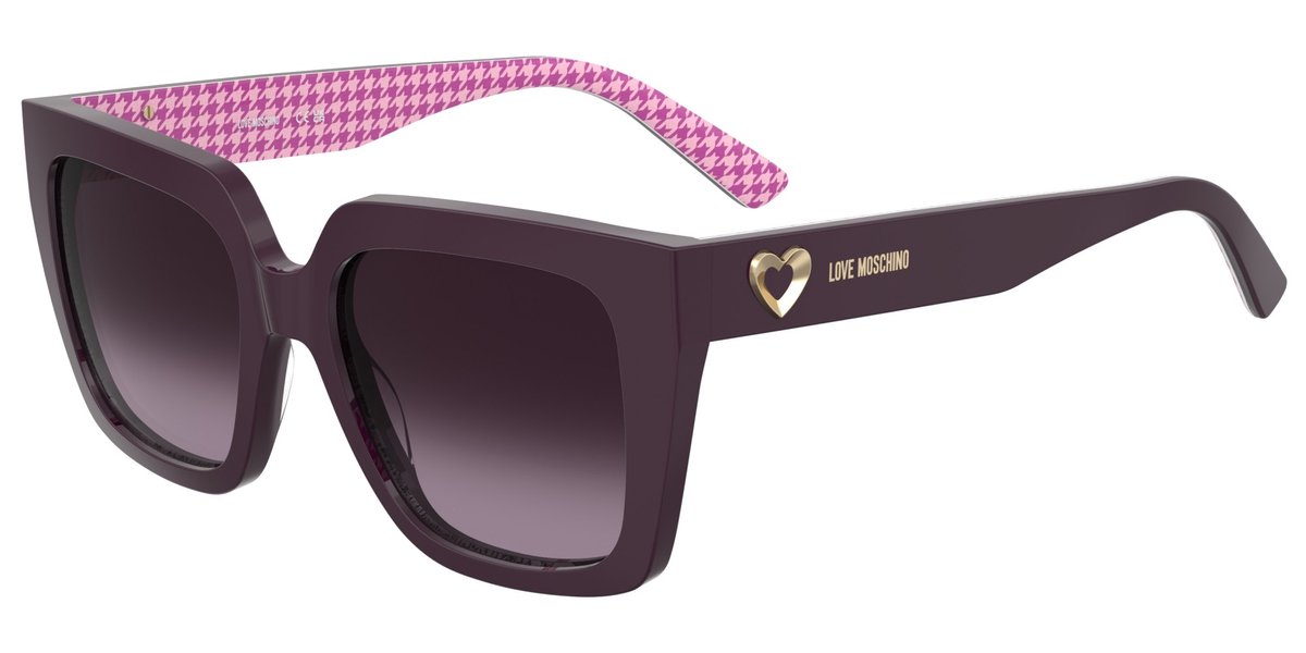 Moschino Love MOL099/S Pattern violet 53/18/140 WOMAN Zonnebrillen