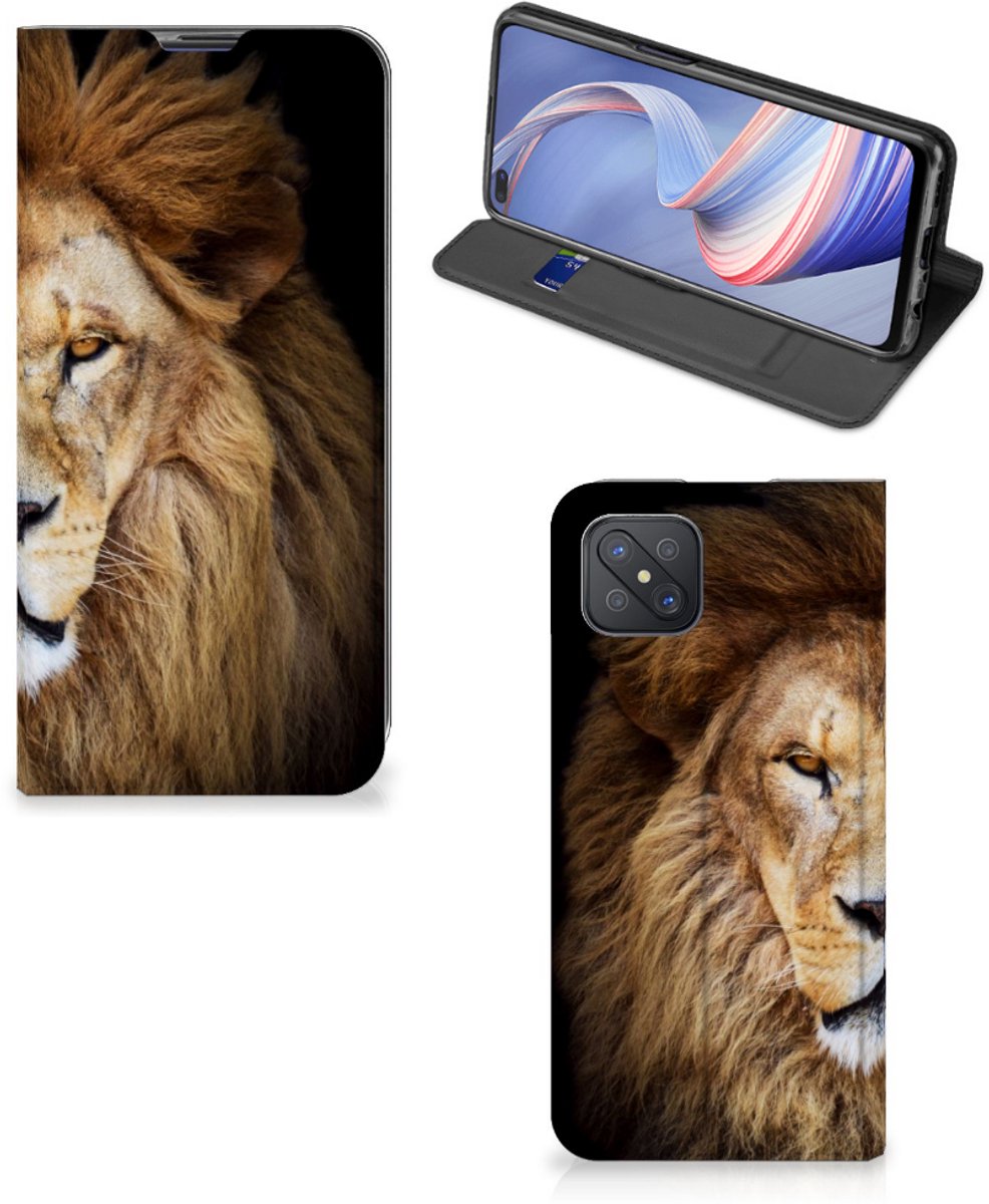 OPPO Reno4 Z 5G Hoesje maken Leeuw