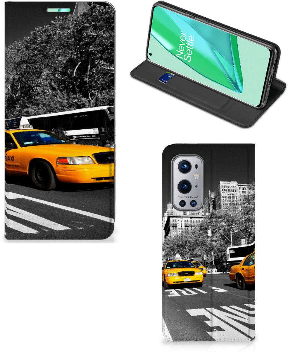OnePlus 9 Pro Book Cover New York Taxi