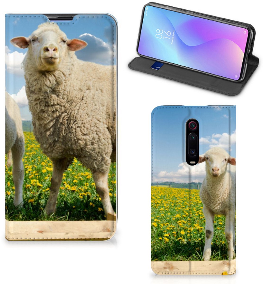 Xiaomi Mi 9T Pro Hoesje maken Schaap en Lammetje