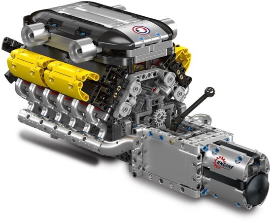 Mold King 10202 Technische Auto Motor Speelgoed De
