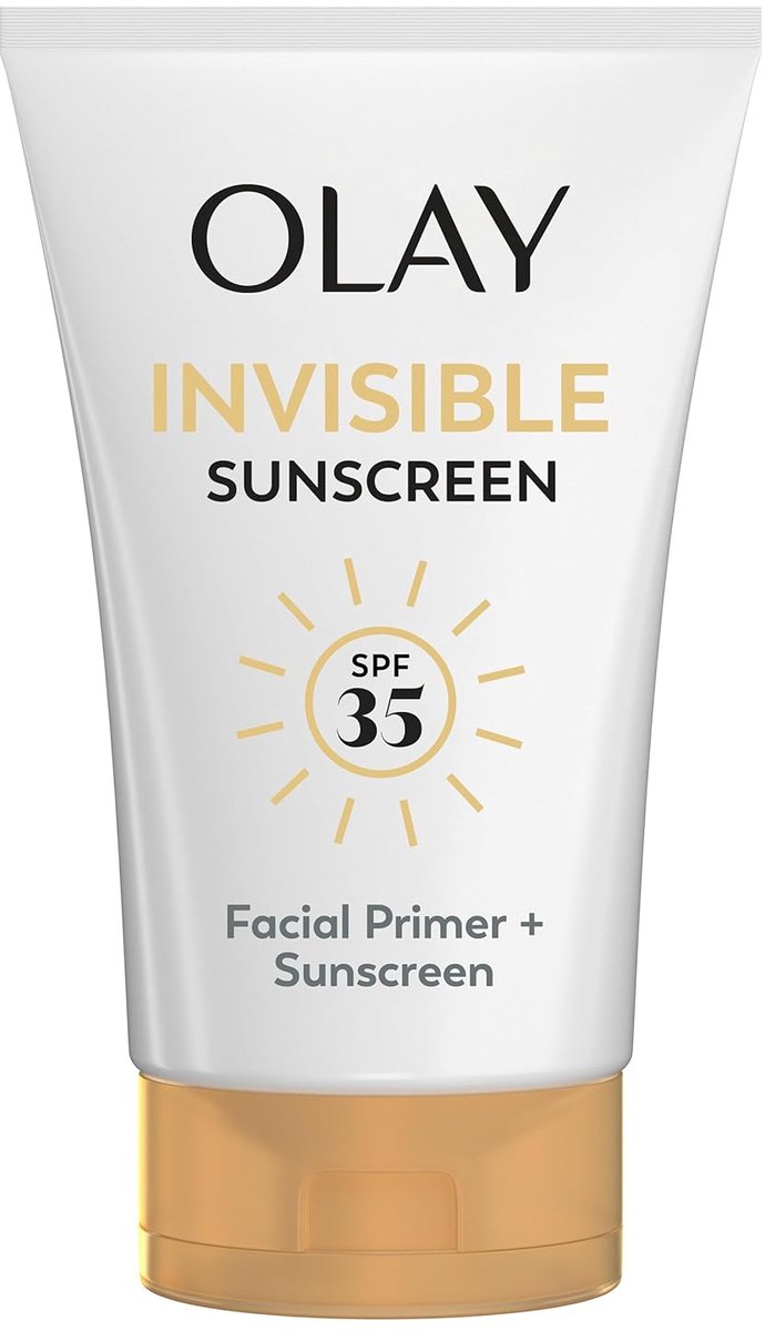 Olay Invisible Sunscreen SPF 35 – Gezichtszonnebrand & Primer – Parfumvrij