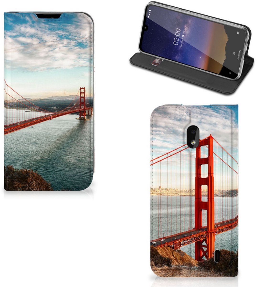 Nokia 2.2 Book Cover Golden Gate Bridge