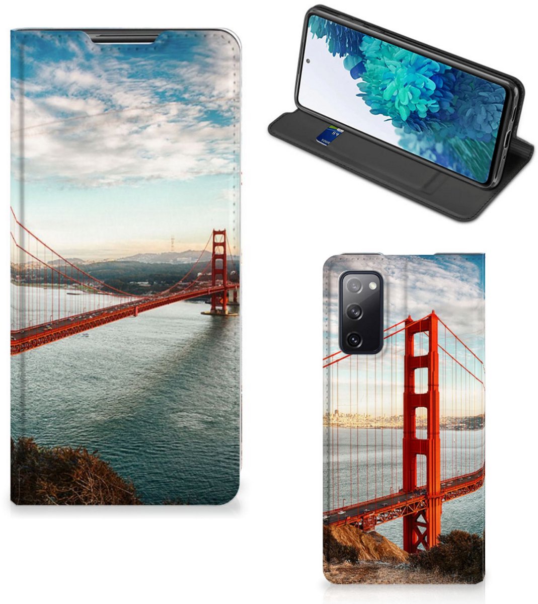Samsung Galaxy S20 FE Book Cover Golden Gate Bridge