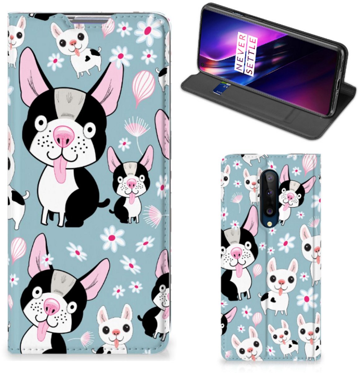 OnePlus 8 Hoesje maken Hondjes