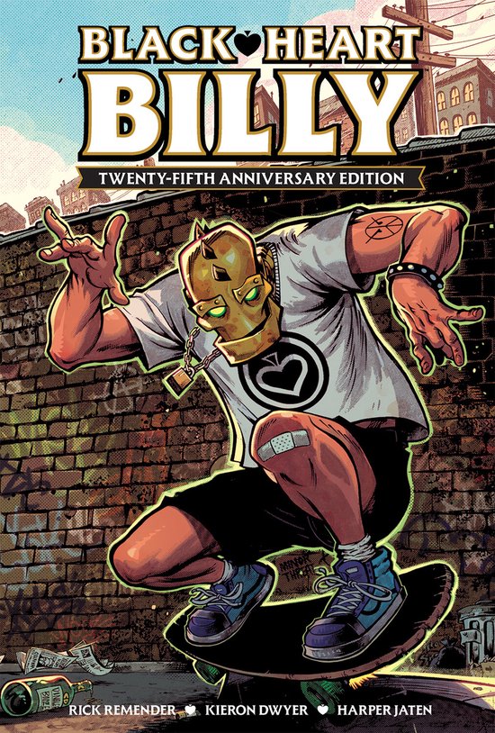 Black Heart Billy 25th Anniversary Deluxe Hardcover - cover