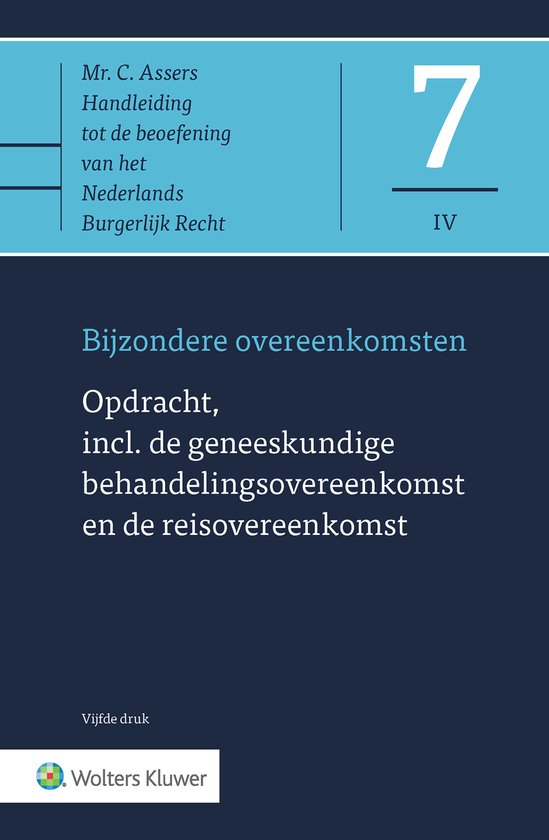 Asser-serie 7-IV - Bijzondere overeenkomsten - cover