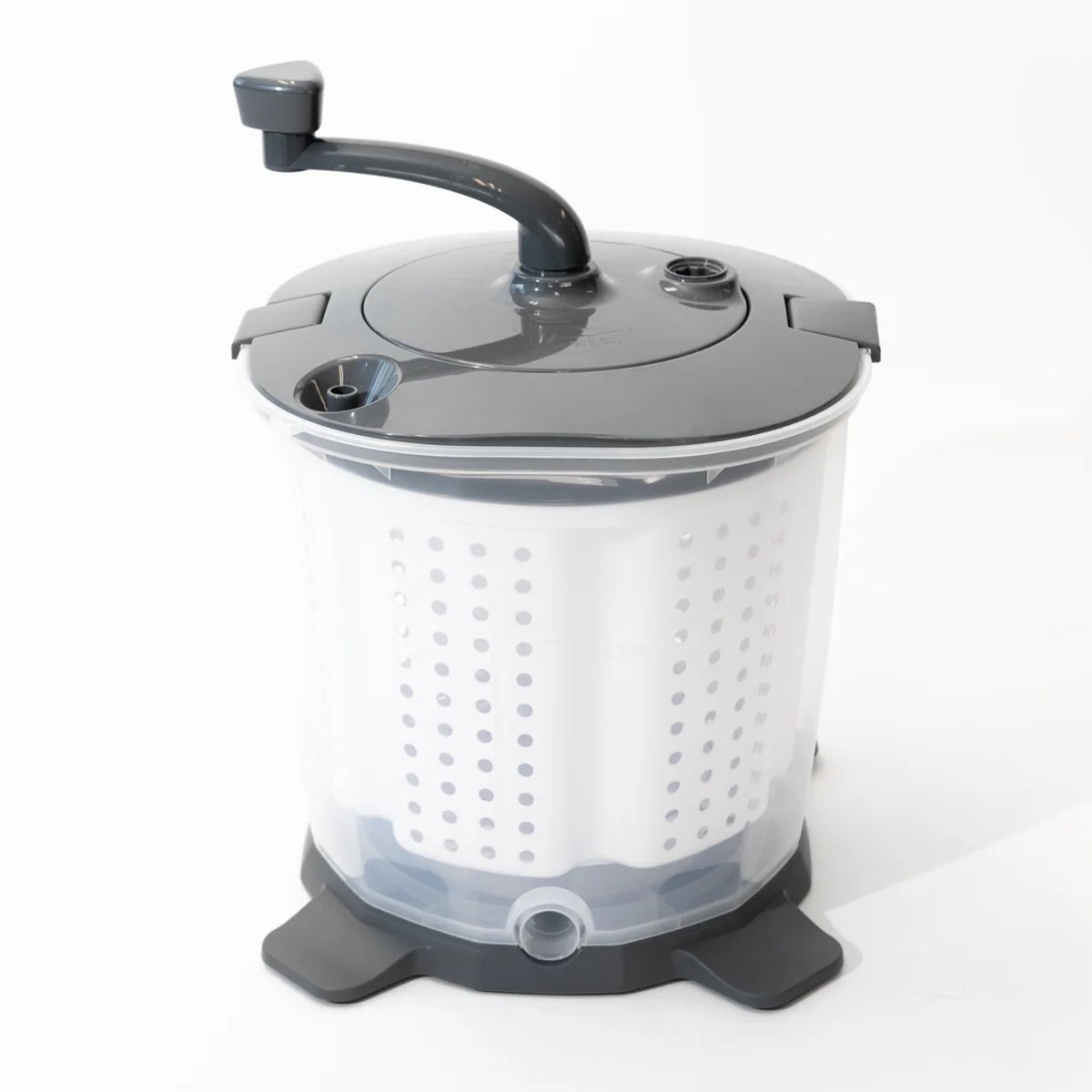 Happy Rhino - Wasmachine Centrifuge Slim - Wasmachines - Grijs - 2.4kg - PP - 33 x 33 x 46 cm