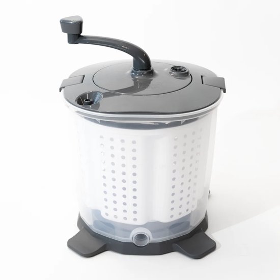Happy Rhino - Wasmachine Centrifuge Slim - Wasmachines - Grijs - 2.4kg - PP - 33 x 33 x 46 cm