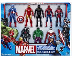 Superhelden Set 8 Stuks - Marvel - Complete set - 15 cm Groot